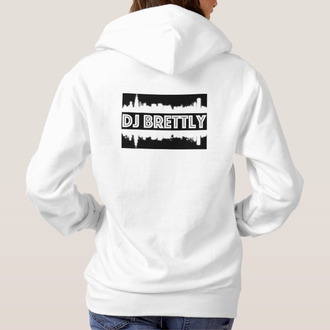 Womans 2020 white hoodie (Back)