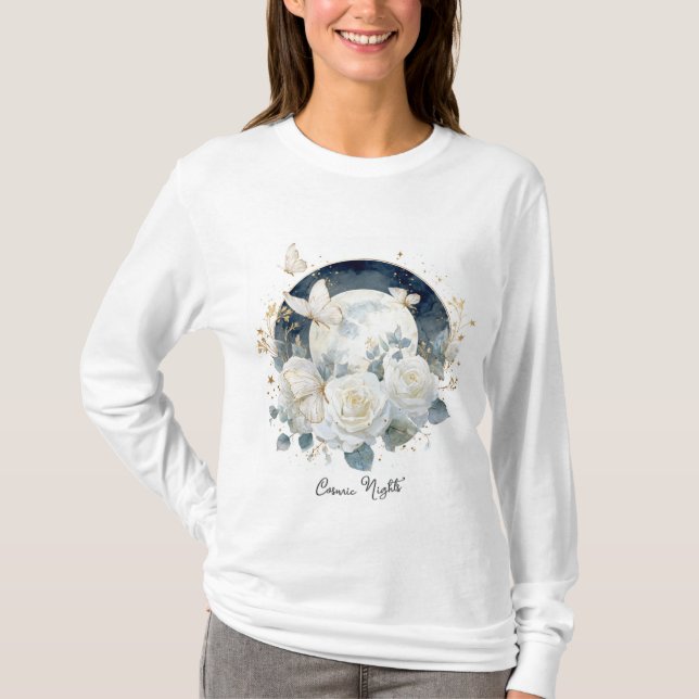 Woman's Basic Long Sleeve T-Shirt  (Front)