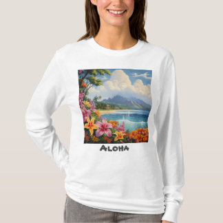 Woman's Basic Long Sleeve T-Shirt 