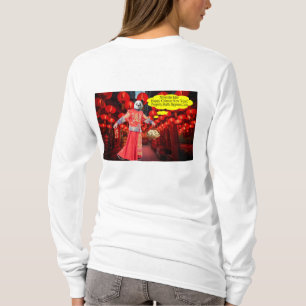 womans bella tee. Happy Chinese New Year. panda/ T-Shirt