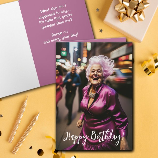 Woman's Birthday Greeting Card (Creator Uploaded)