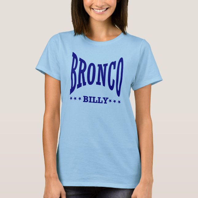 Woman's blue logo T-Shirt (Front)