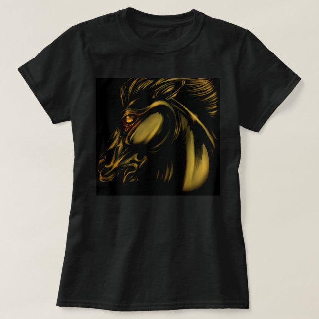 Woman's Bronze Nightlord T-Shirt (Design Front)