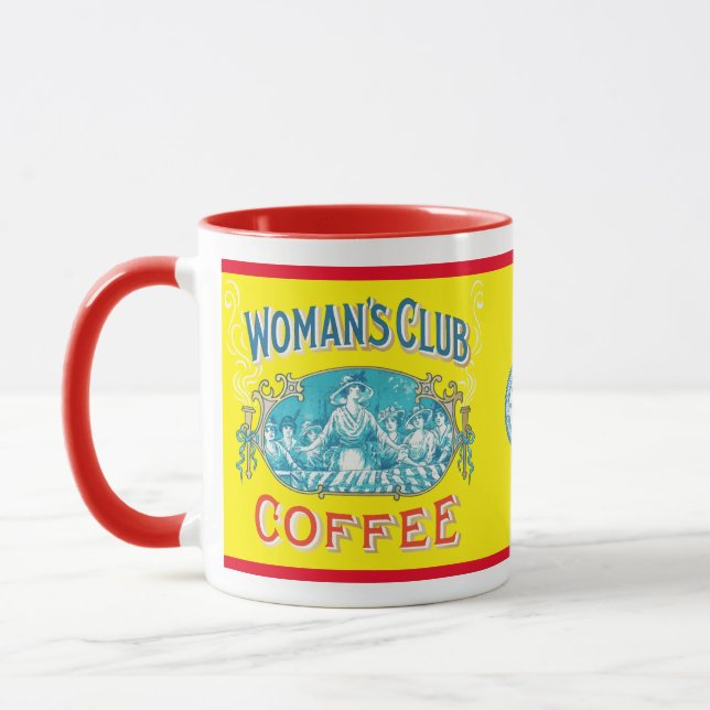 Woman's Club Coffee Mug (Left)