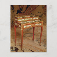 Woman's desk with panels of Sevres porcelain