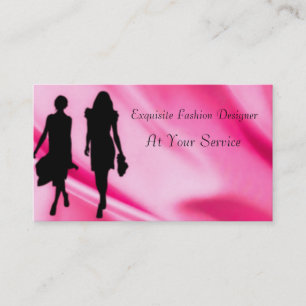 Woman's Fashion image for Business-Card Business Card