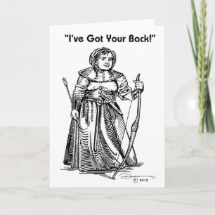 Woman's Friendship Card