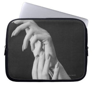 Womans Hands Laptop Sleeve