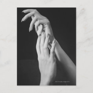 Womans Hands Postcard