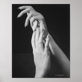 Womans Hands Poster