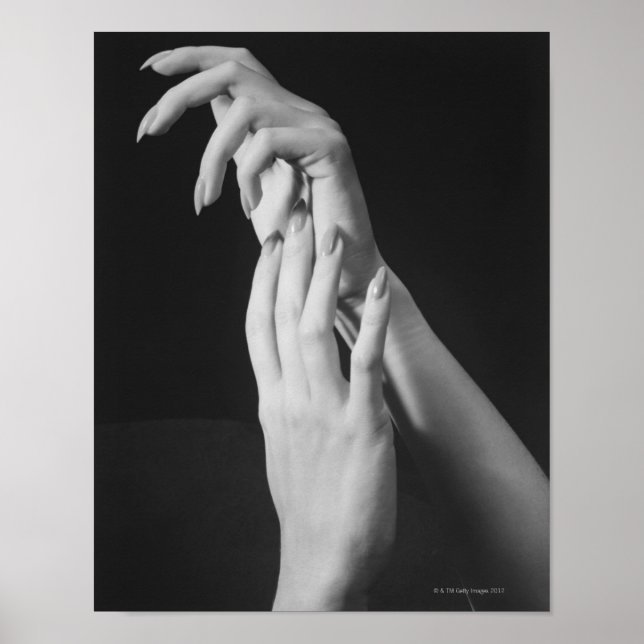 Womans Hands Poster (Front)