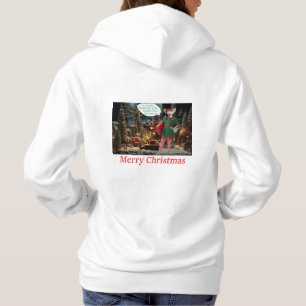 womans hoodie. Merry Christmas. fennec fox/elf Hoodie