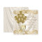 Womans Ivory Gold Birthday Party Champagne Glamour