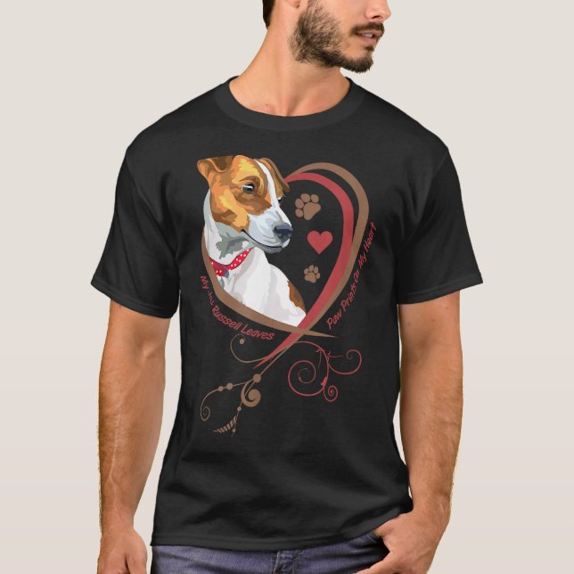 Womans Jack Russell Terrier Shirt Parson Russell T (Front)