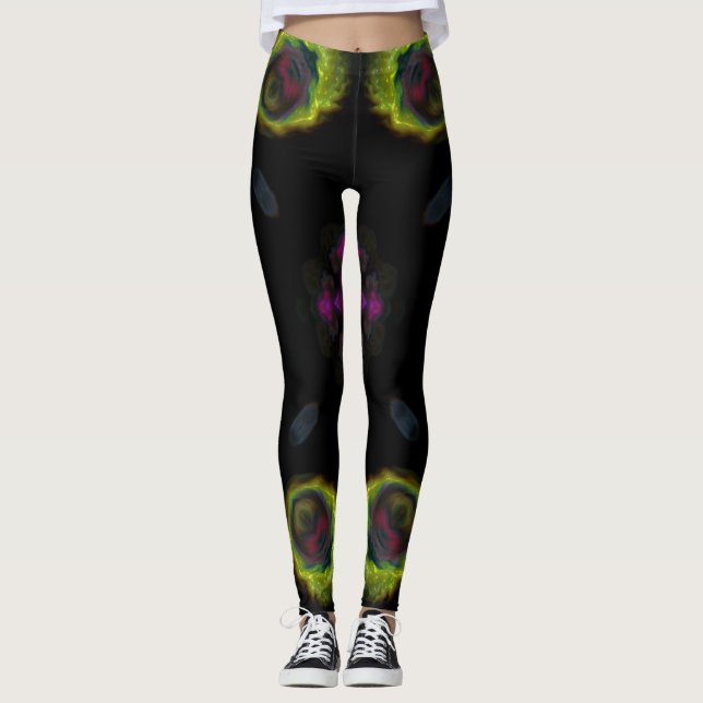 Womans Leggings Tights Comfy Clothing Athletic (Front)