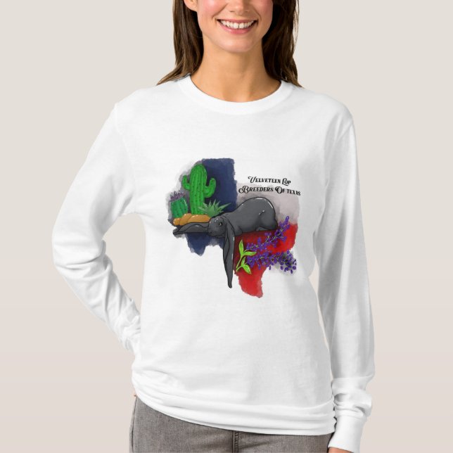 Womans Long Sleeve Club Tee (Front)