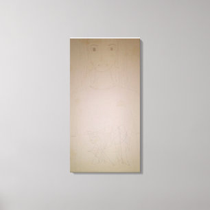 Woman's portrait canvas print