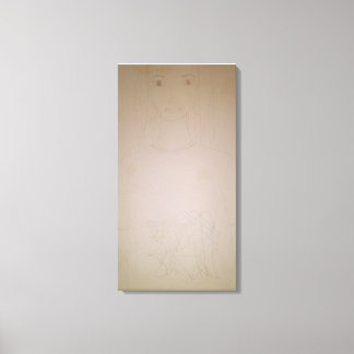 Woman's portrait canvas print