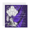 Womans Purple and Silver Birthday Party Luxe