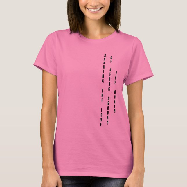 Woman's Sharing the Love shirt (Front)