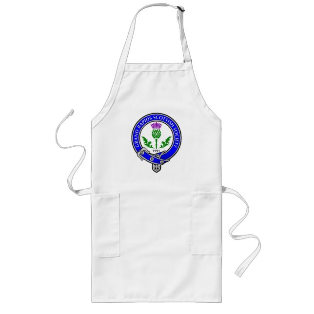 Woman's T-Shirt Long Apron (Front)