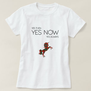 WOMANS T-SHIRT "YES THEN...
