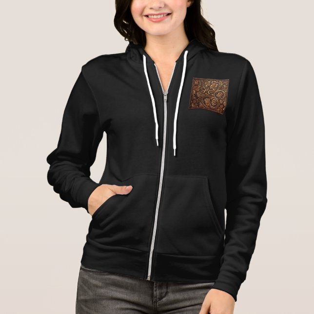 Woman's Zip-Up Hoodie (Front)