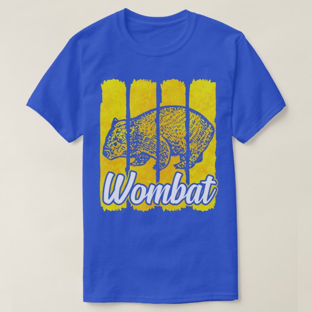 Wombat 4 T-Shirt (Design Front)