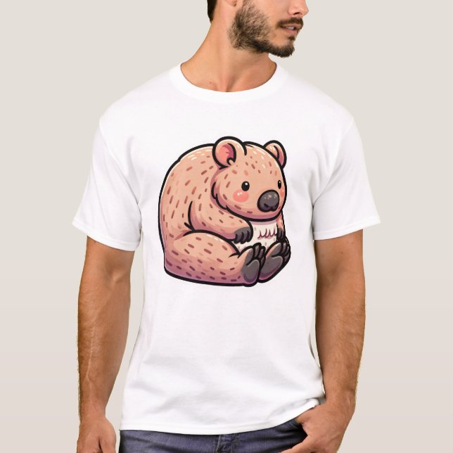 Wombat Appreciation T-Shirt (Front)