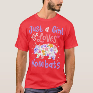 Wombat Australian Australia Wombat Lover T-Shirt