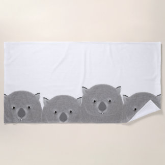 Wombat Beach Towel