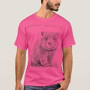 Wombat Cuddly Australia Wombat T-Shirt