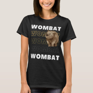 Wombat Funny Animal Zoo Australia gifts T-Shirt