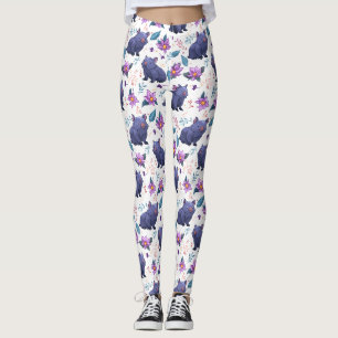 Wombat Garden Stroll Leggings