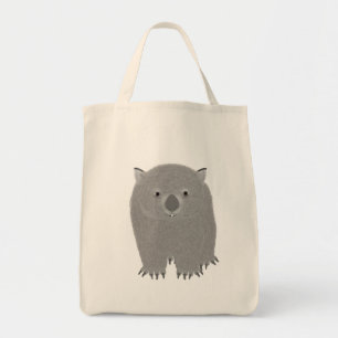 Wombat Grocery Tote Bag
