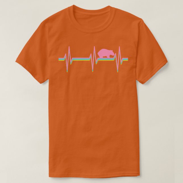 Wombat Lifeline T-Shirt (Design Front)