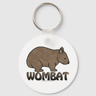 Wombat Logo II Key Ring