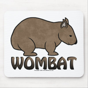 Wombat Logo II Mouse Mat