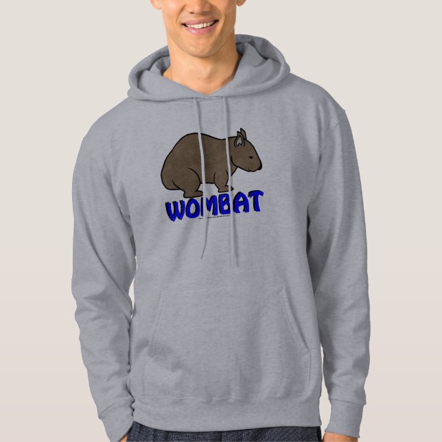 Wombat Logo III Hoodie (Front)