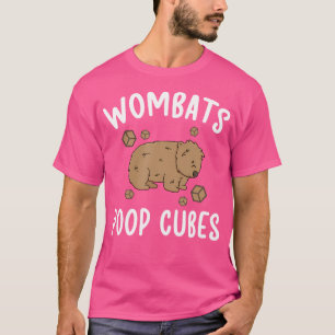 Wombat Lover Funny Wombat Girl Wombat Boy T-Shirt