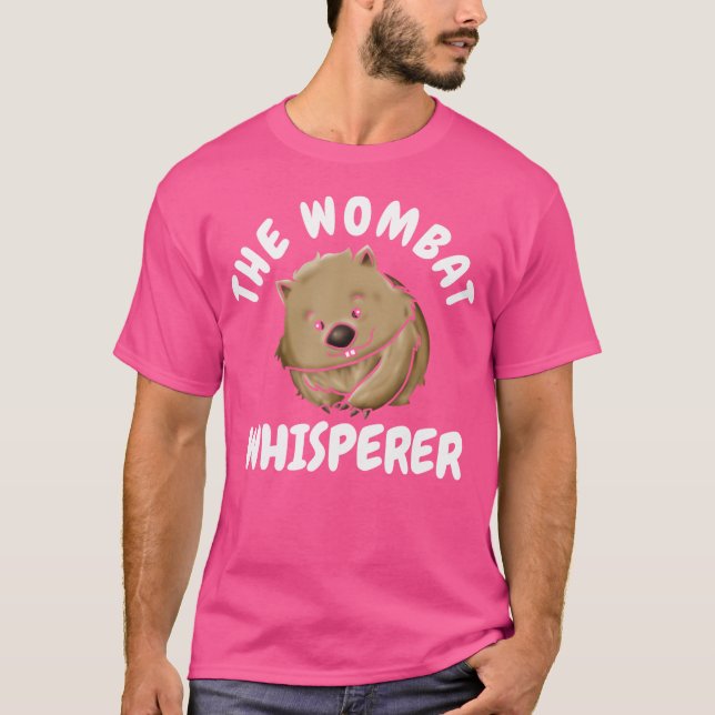 Wombat Sayings T-Shirt (Front)