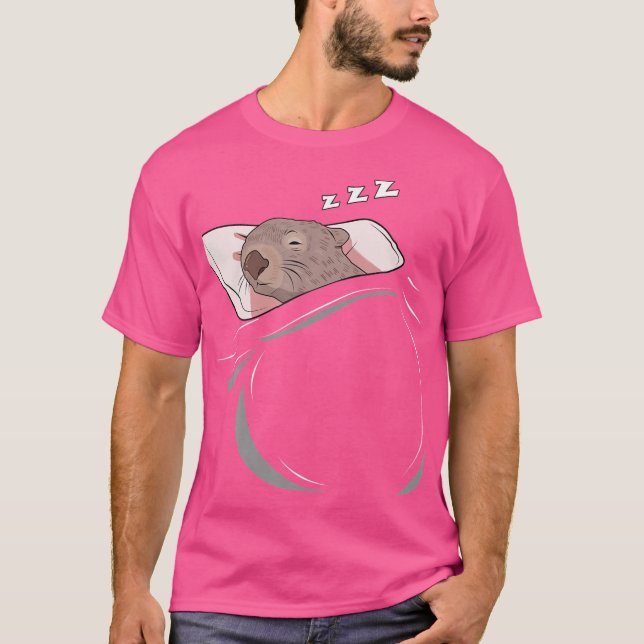 Wombat Sleep Sleeping Pyjamas Top Wombat (Front)