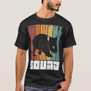 Wombat Squad Cute Australian Wildlife Rodent Anima T-Shirt