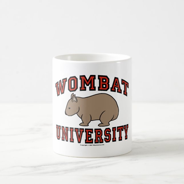 Wombat University Coffee Mug (Center)