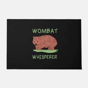 Wombat Whisperer Doormat