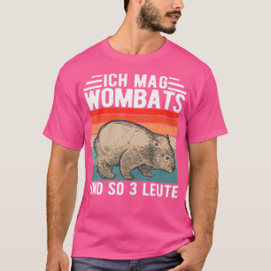 Wombat Wombats Australia Marsupial T-Shirt