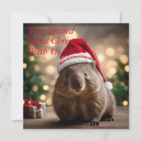 "Wombat Wonderland: A Cozy Christmas Eve"