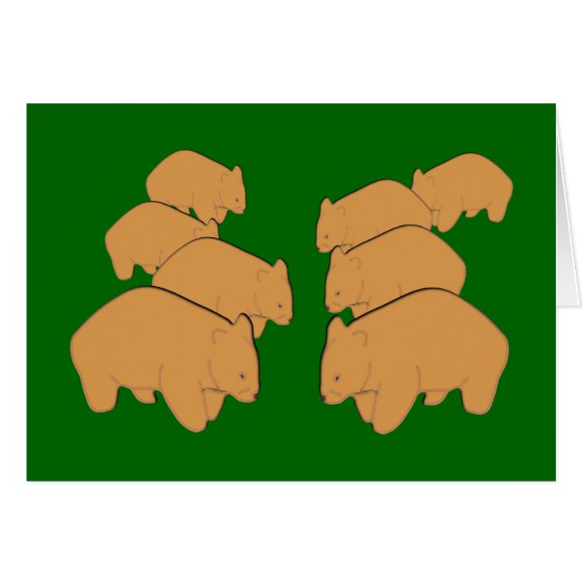 wombats (Front Horizontal)