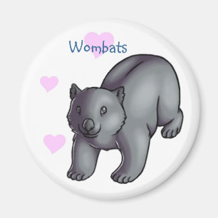 Wombats Magnet