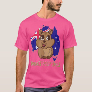 Wombats Poop Cubes For A Wombat Lover T-Shirt